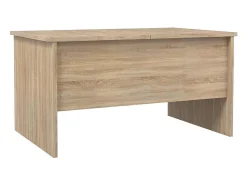 Mesa De Centro*vidaxl Mesa de centro 80x50x42,5 cm madeira processada carvalho sonoma Natural claro