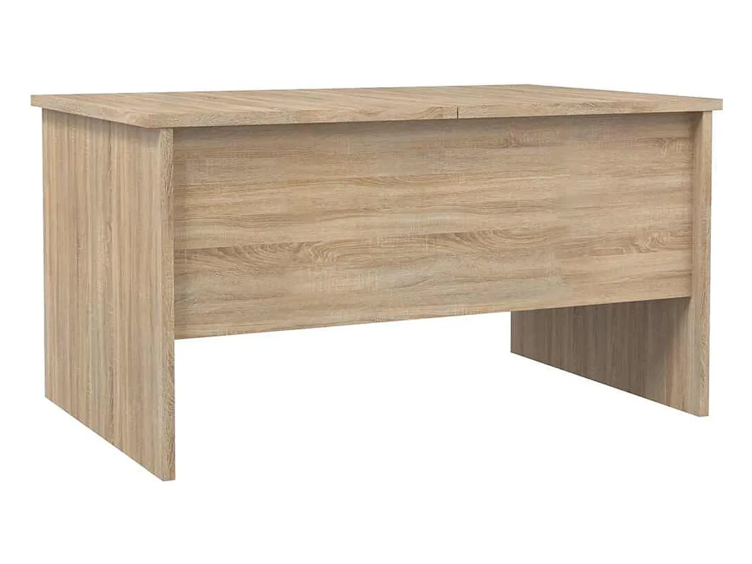 Mesa De Centro*vidaxl Mesa de centro 80x50x42,5 cm madeira processada carvalho sonoma Natural claro