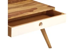 vidaxl Mesa de centro 110x50x35 cm madeira de acácia maciça^ Mesa De Centro