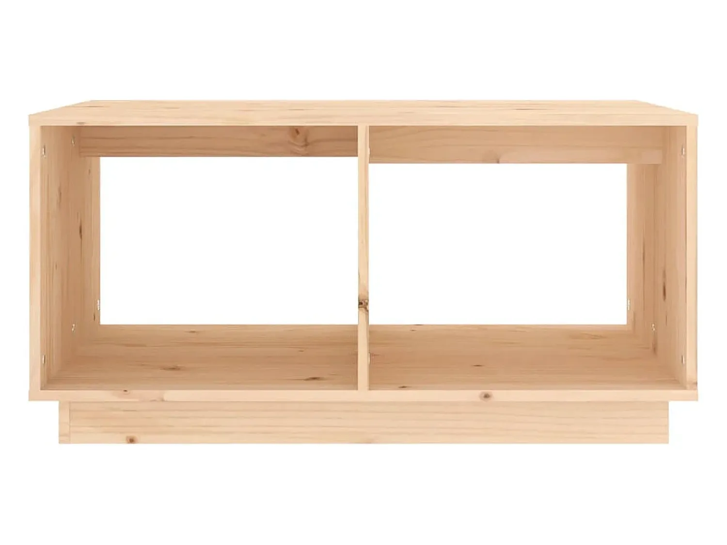 Mesa De Centro*vidaxl Mesa de centro 80x50x40 cm madeira de pinho maciça Natural claro