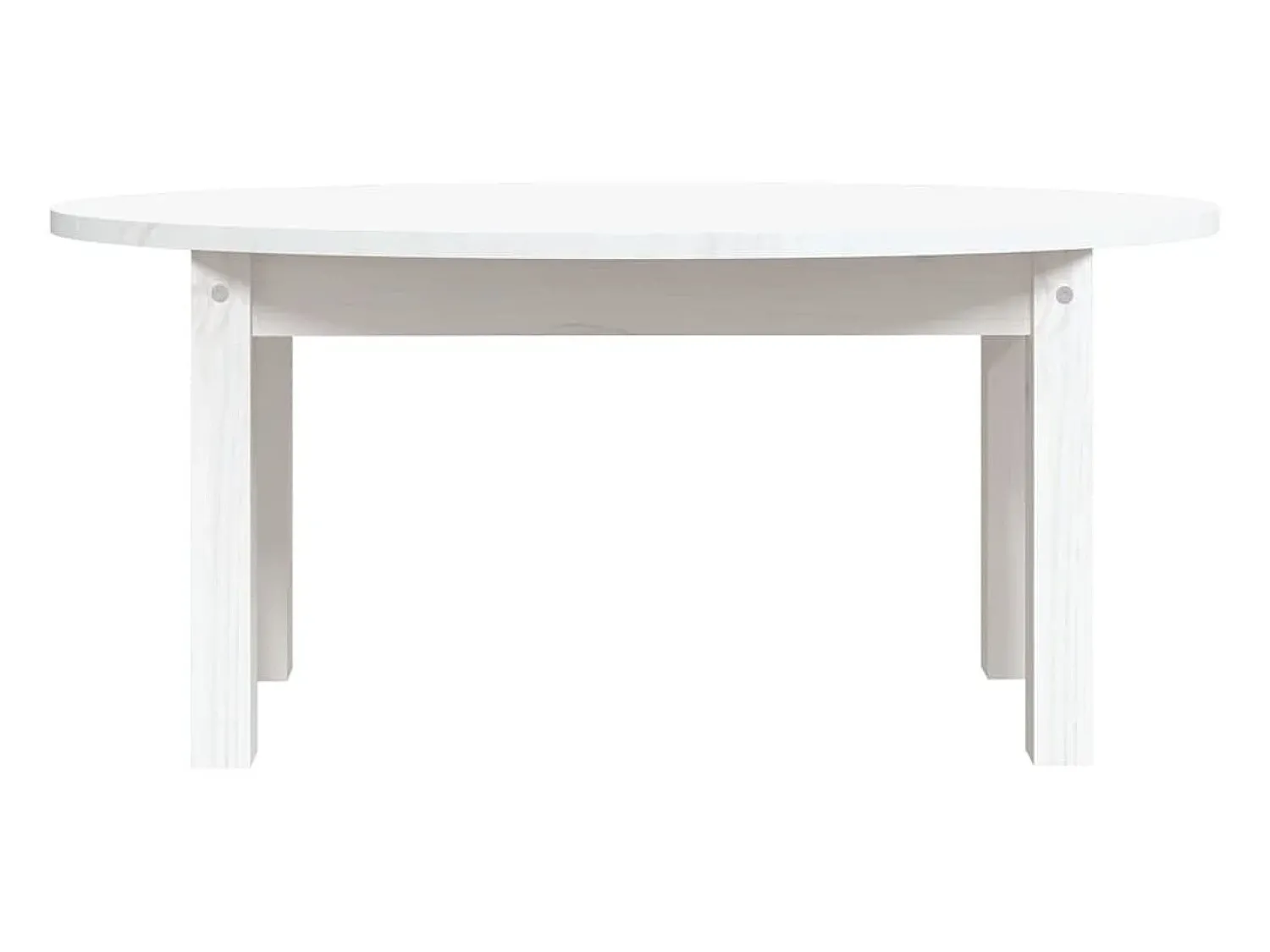 vidaxl Mesa de centro 80x40x35 cm madeira de pinho maciça^ Mesa De Centro