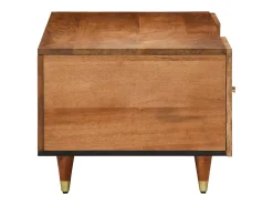 Mesa De Centro* Mesa de centro 100x54x40 cm madeira de mangueira maciça PT735089 Castanho
