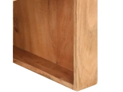 Mesa de centro 43x40x30 cm madeira de acácia maciça PT649231^ Mesa De Centro