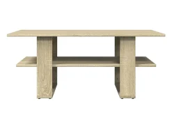 Mesa de centro 102x55x42 cm madeira processada carvalho sonoma PT700721^ Mesa De Centro