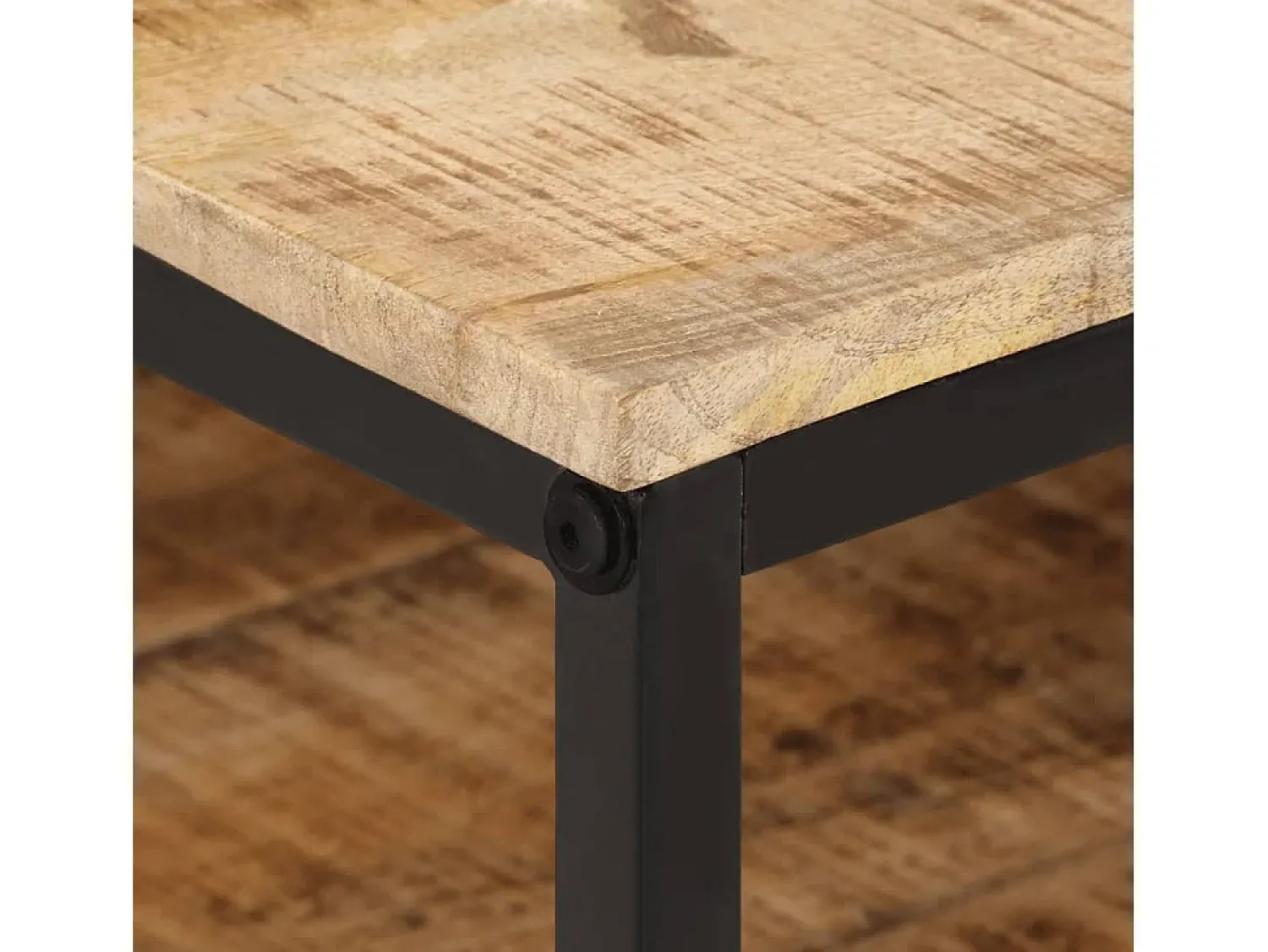 Mesa De Centro| Mesa de centro 100x50x35 cm madeira de mangueira áspera maciça PT768785 Castanho