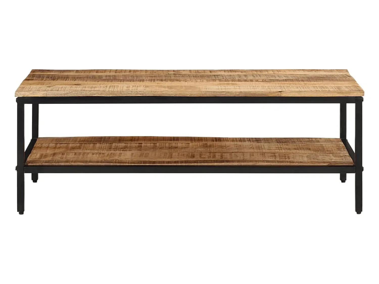 Mesa De Centro| Mesa de centro 100x50x35 cm madeira de mangueira áspera maciça PT768785 Castanho