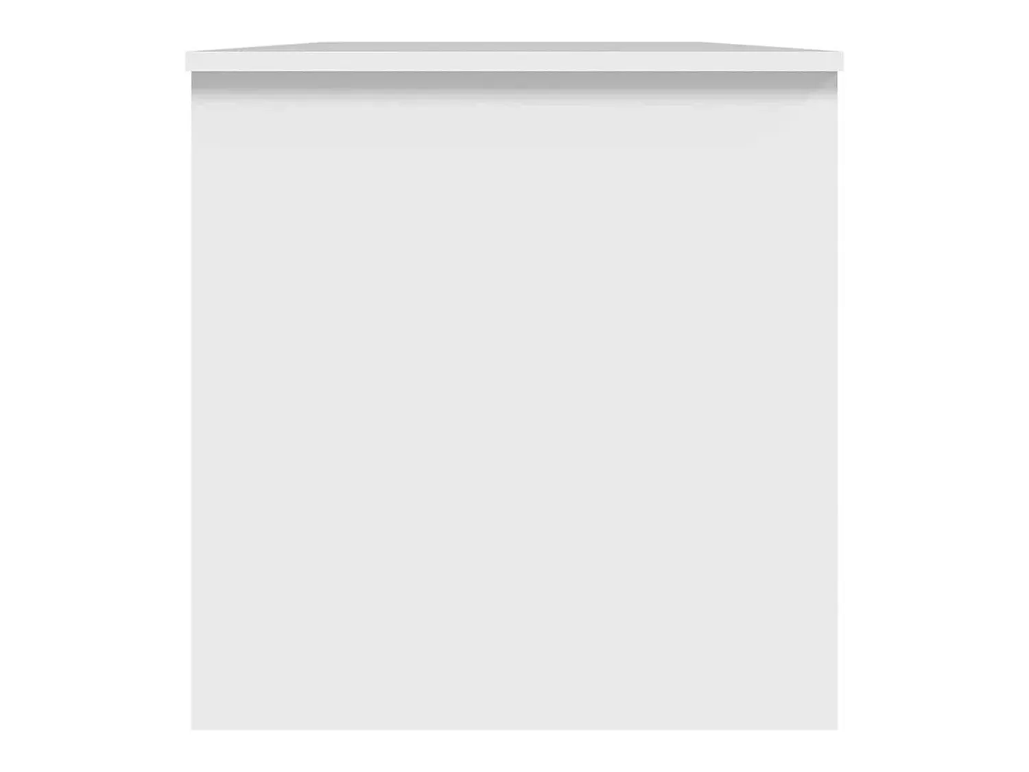 New vidaxl Mesa de centro 102x50x52,5 cm madeira processada Branco