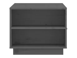 Mesa De Centro|vidaxl Mesa de centro 100x50x41 cm madeira de pinho maciça cinza Cinzento