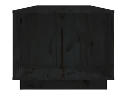 Mesa De Centro*vidaxl Mesa de centro 110x50x40 cm madeira de pinho maciça Preto