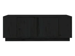 Mesa De Centro*vidaxl Mesa de centro 110x50x40 cm madeira de pinho maciça Preto