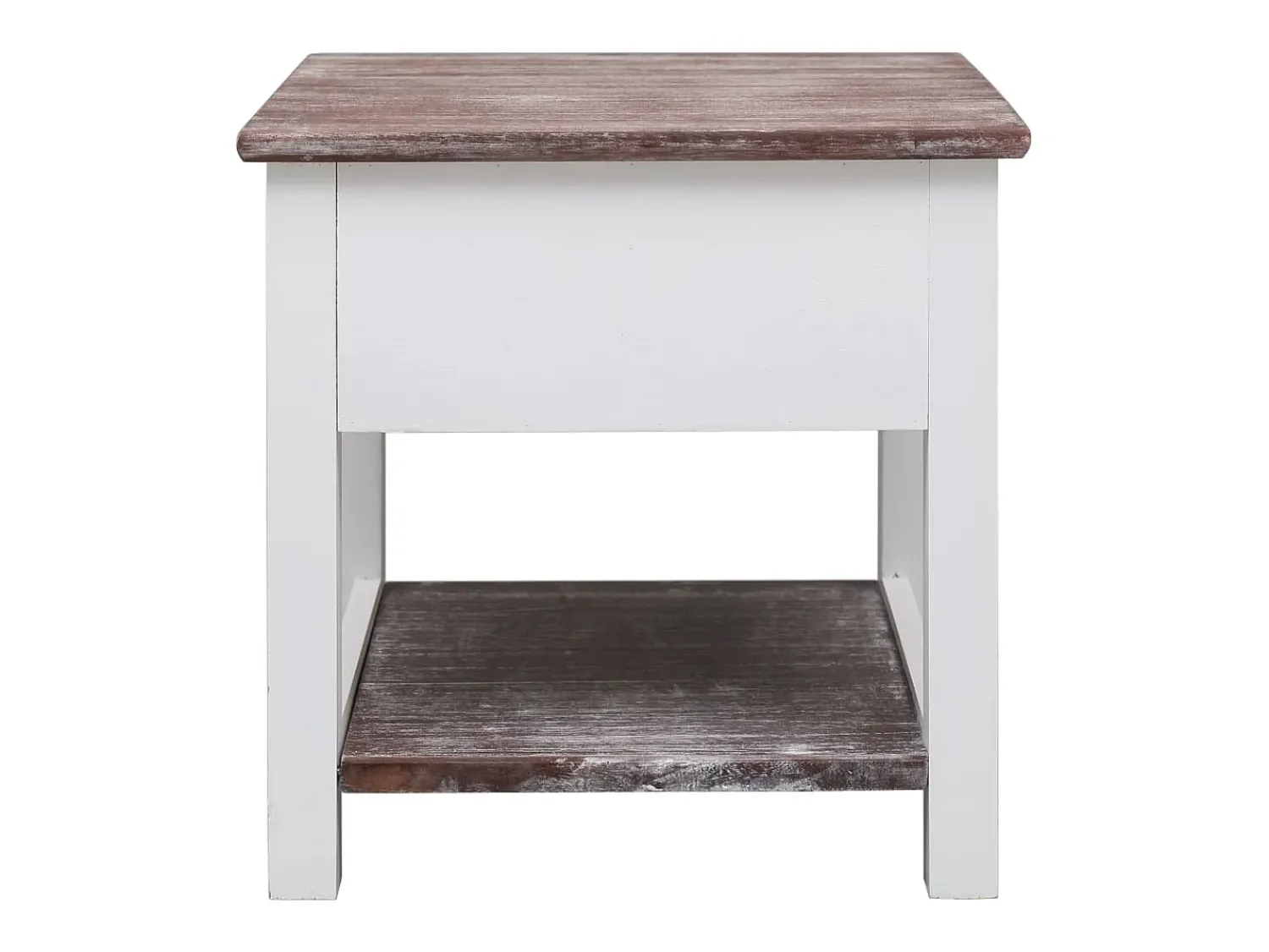 Discount Mesa de centro 40x40x40 cm madeira de paulownia PT460236 Castanho