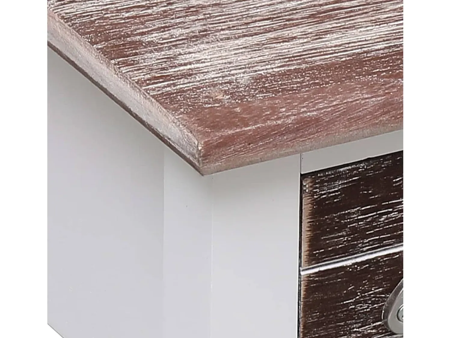 Discount Mesa de centro 40x40x40 cm madeira de paulownia PT460236 Castanho