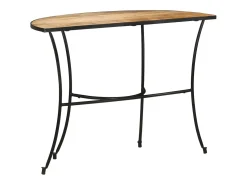 Mesa De Centro| Mesa de centro 110x40x77 cm madeira de mangueira maciça PT694340 Castanho