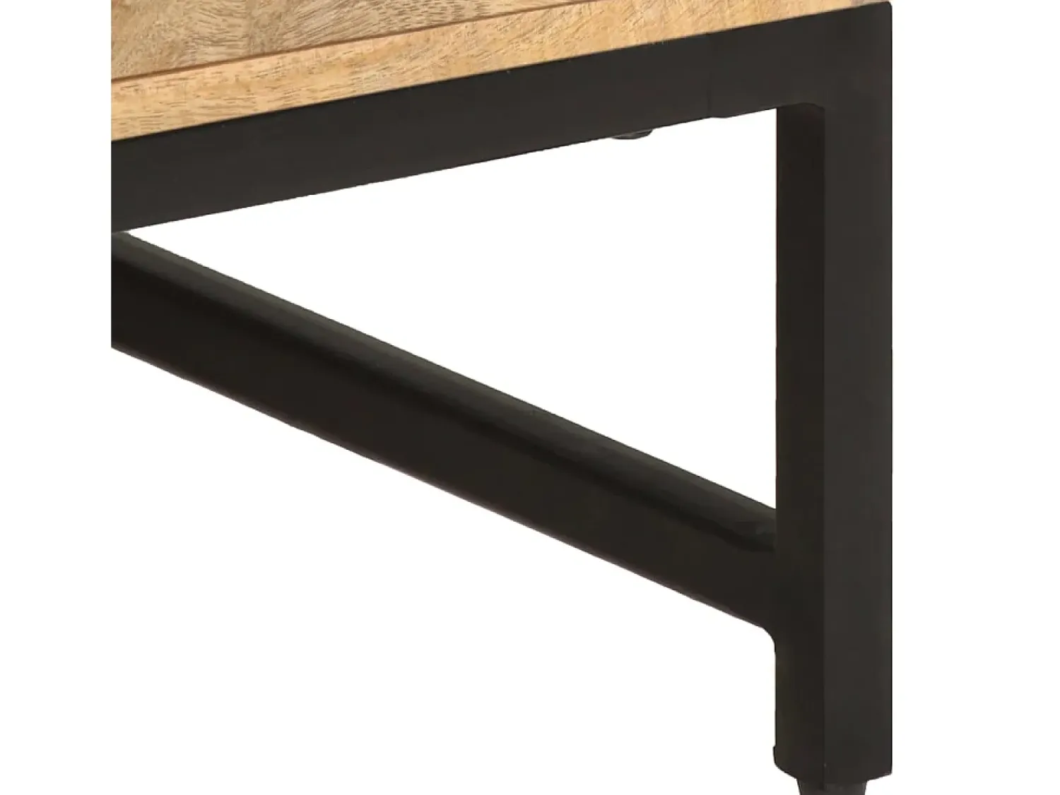 Discount Mesa de centro 67x67x45 cm madeira de mangueira maciça PT606197 Castanho