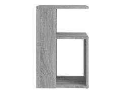 New Mesa de centro 36x30x56 cm madeira processada sonoma cinza PT473636 Cinzento