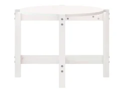 Mesa De Centro*vidaxl Mesa de centro 118x63x45 cm madeira de pinho maciça Branco