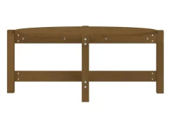 Mesa De Centro| Mesa de centro 87x48x35 cm madeira de pinho maciça -mel PT336592 Castanho