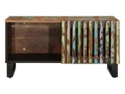 Mesa De Centro|vidaxl Mesa de centro 80x51x40 cm madeira de acácia maciça Multicor