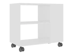Mesa De Centro* Mesa de centro 70x35x55 cm madeira processada PT861333 Branco