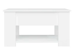Sale vidaxl Mesa de centro 79x49x41 cm madeira processada Branco