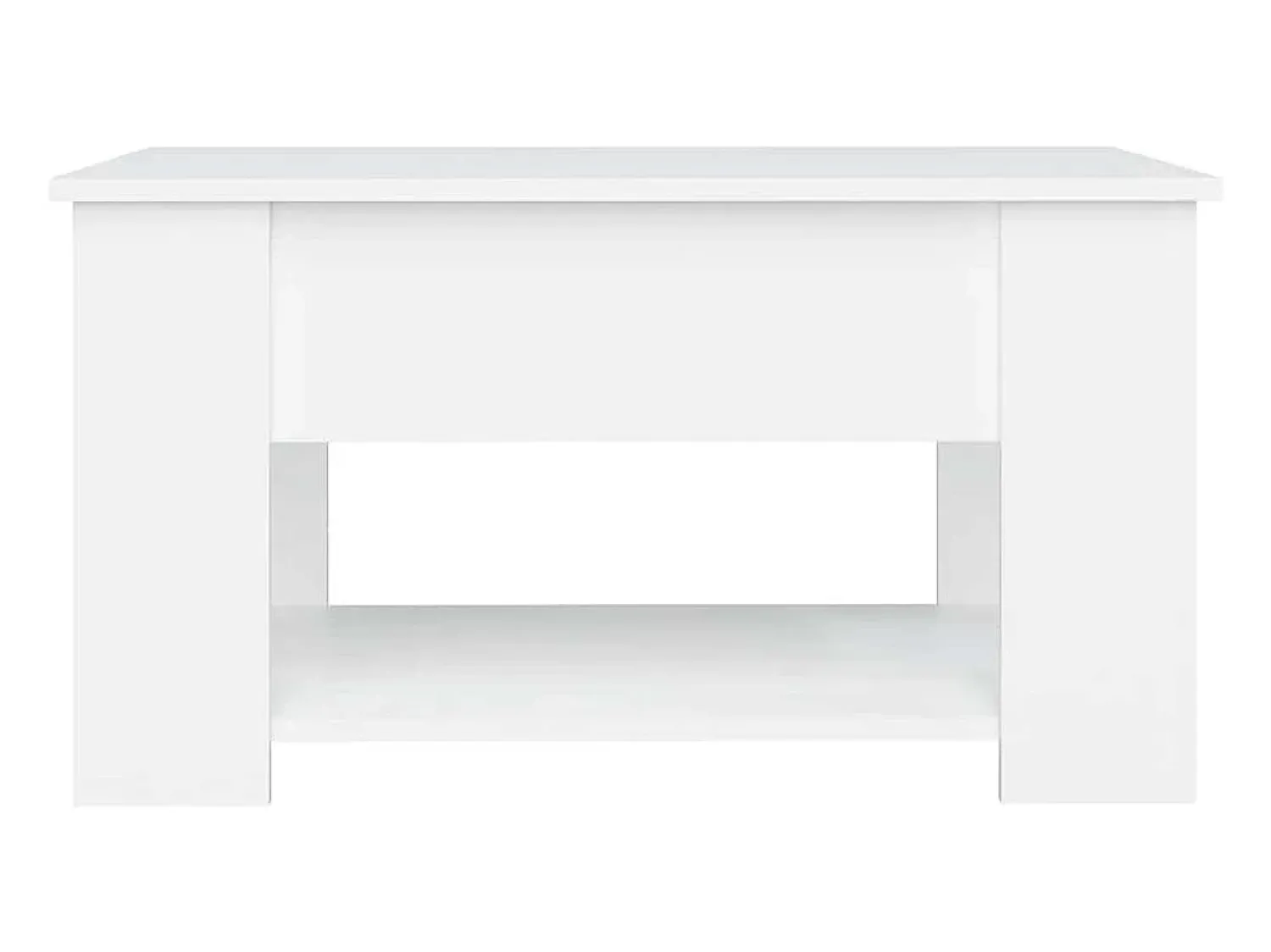 Sale vidaxl Mesa de centro 79x49x41 cm madeira processada Branco
