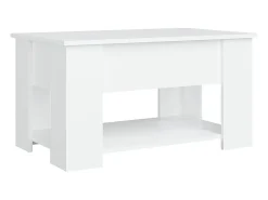 Sale vidaxl Mesa de centro 79x49x41 cm madeira processada Branco