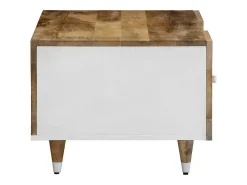 vidaxl Mesa de centro 100x54x40 cm madeira de mangueira maciça^ Mesa De Centro
