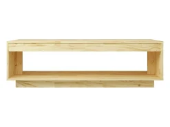 Mesa De Centro*vidaxl Mesa de centro 110x50x33,5 cm madeira de pinho maciça Natural claro