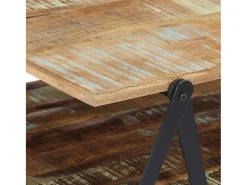 Mesa De Centro| Mesa de centro 115x60x40 cm madeira recuperada maciça PT847346 Multicor