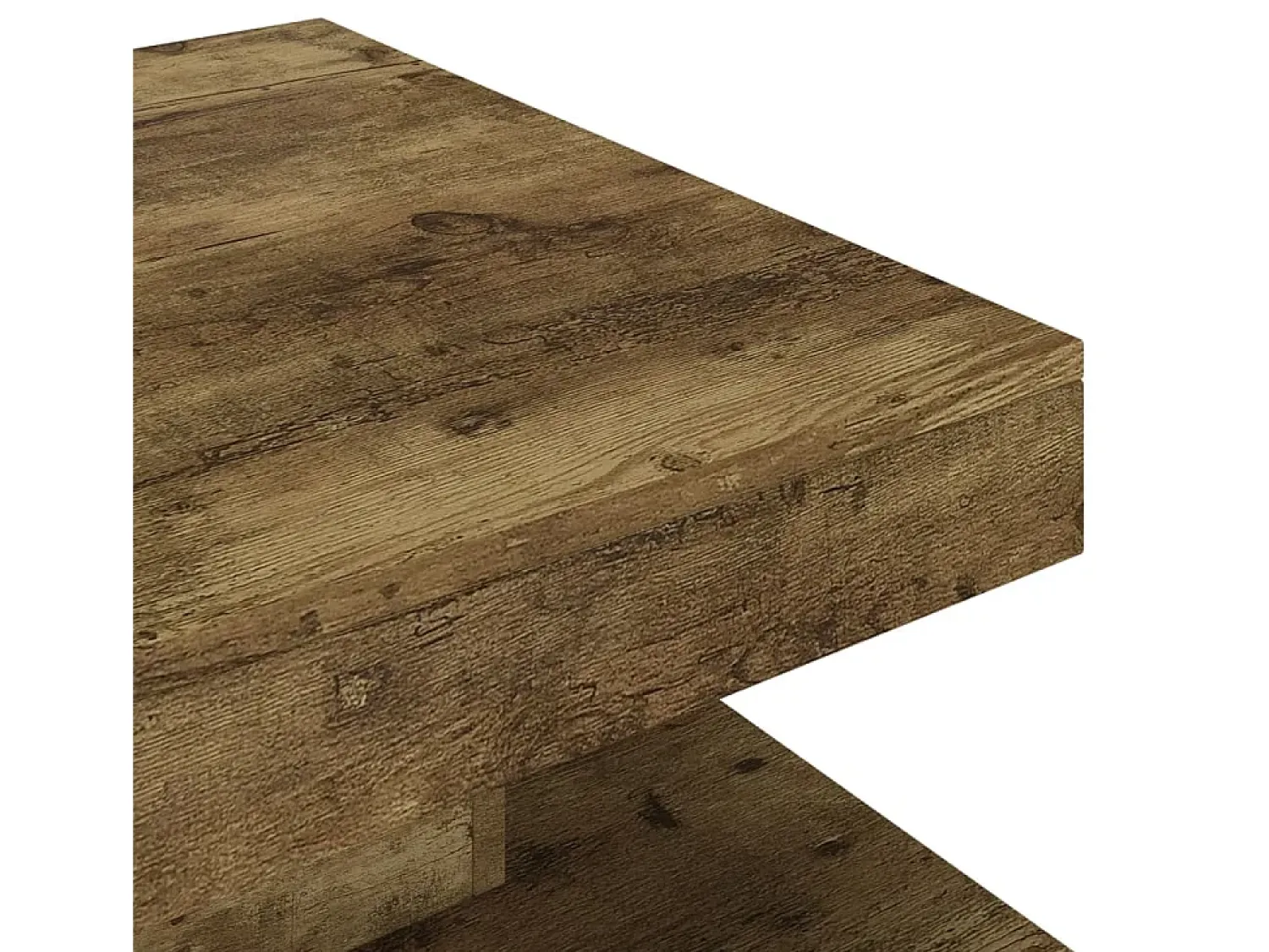 vidaxl Mesa de centro 60x60x35 cm MDF castanho-escuro^ Mesa De Centro