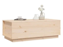Mesa De Centro*vidaxl Mesa de centro 100x50x35 cm pinho maciço Natural claro