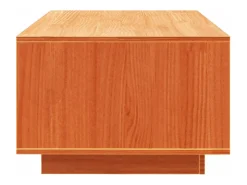 vidaxl Mesa de centro 110x50x33,5 cm pinho maciço castanho mel^ Mesa De Centro