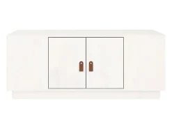 Mesa De Centro*vidaxl Mesa de centro 100x50x41 cm pinho maciço Branco