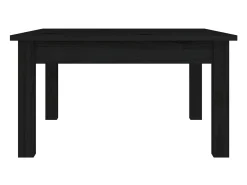 Mesa De Centro*vidaxl Mesa de centro 55x55x30 cm pinho maciço Preto
