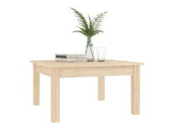 Mesa De Centro*vidaxl Mesa de centro 55x55x30 cm pinho maciço Natural claro