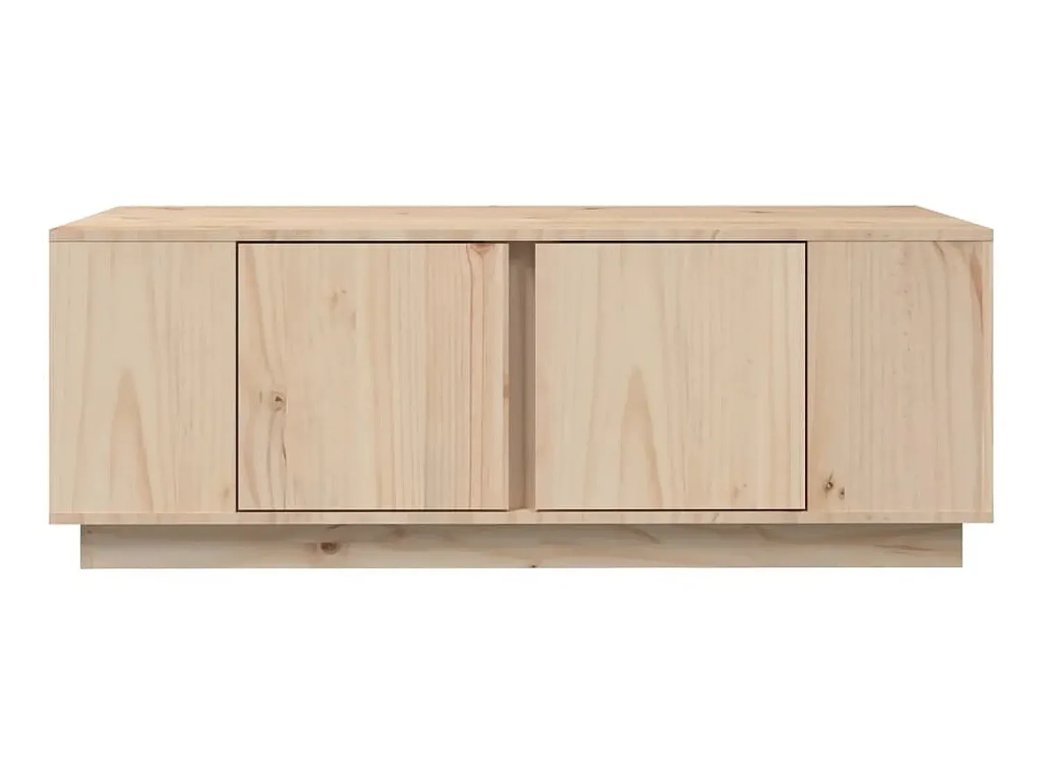 Clearance Mesa de centro 110x50x40 cm pinho maciço PT121452 Castanho