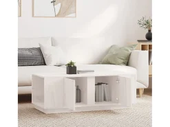 Mesa de centro 110x50x40 cm pinho maciço PT425920^ Mesa De Centro