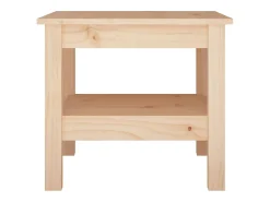 Mesa de centro 45x45x40 cm pinho maciço PT371760^ Mesa De Centro