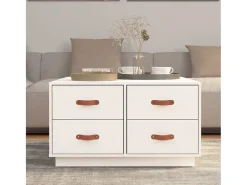 Mesa de centro 80x80x45 cm pinho maciço PT982956^ Mesa De Centro
