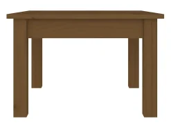 Mesa De Centro*vidaxl Mesa de centro 45x45x30 cm pinho maciço castanho mel Natural claro