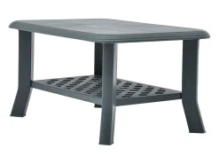 Mesa De Centro*vidaxl Mesa de centro 90x60x46 cm plástico Verde