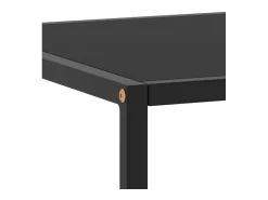 Mesa De Centro| Mesa de centro 120x50x35 cm vidro PT591725 Preto