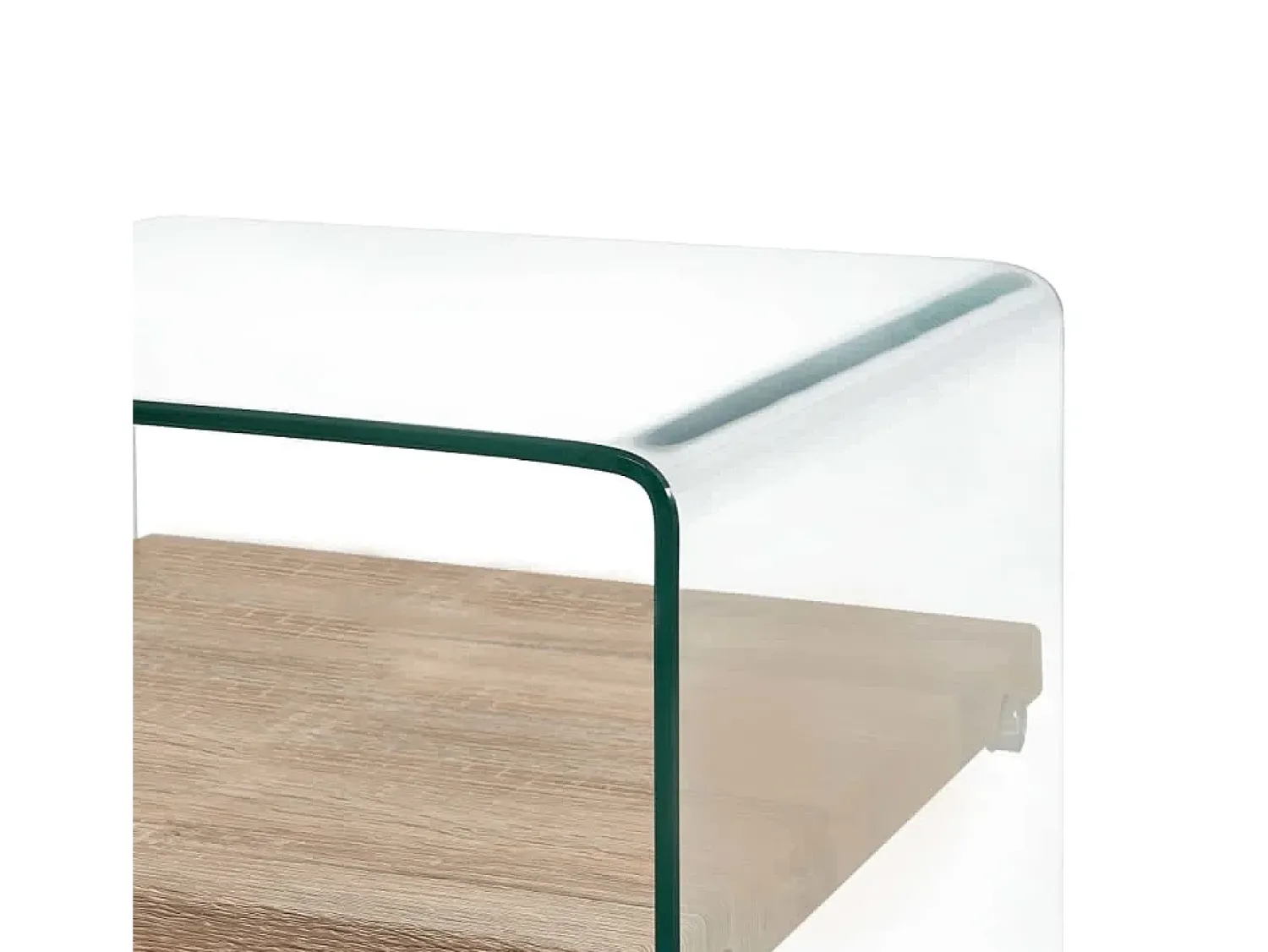 Mesa De Centro| Mesa de centro 50x50x45 cm vidro temperado PT897255 Transparente