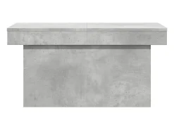 Mesa De Centro* Mesa de centro 100x55x40 derivados de madeira cimento PT148449 Cinzento