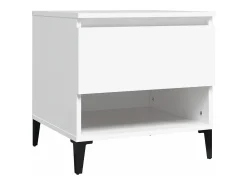 Mesa De Centro| Mesa de centro 50x46x50 derivados de madeira PT453983 Branco