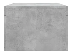 Mesa De Centro|vidaxl Mesa de centro 102x50x36 madeira processada cinza cimento Cinzento