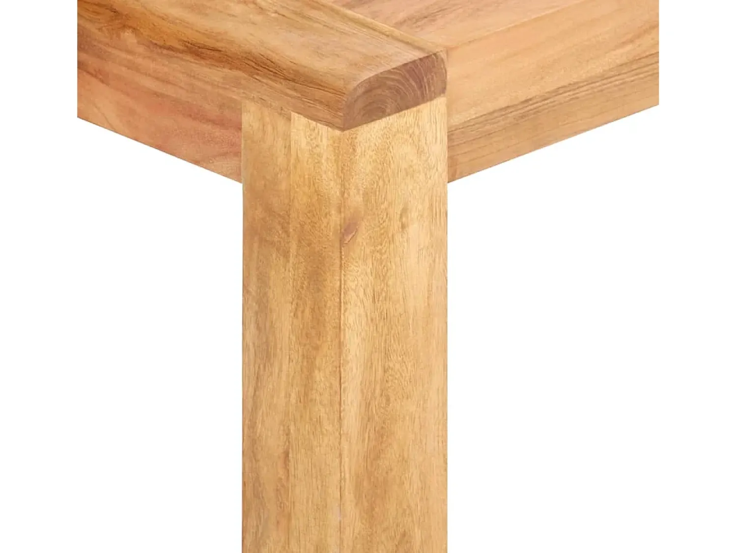 Mesa De Centro| Mesa de centro 110x60x35cm acácia maciça c/ acabamento a mel PT839137 Branco
