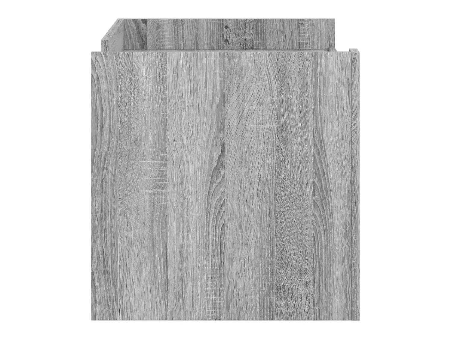 Mesa De Centro| Mesa de centro 100x50x50cm derivados de madeira sonoma PT281935 Cinzento