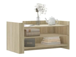 Mesa de centro 100x50x50cm derivados de madeira carvalho sonoma PT424087^ Mesa De Centro