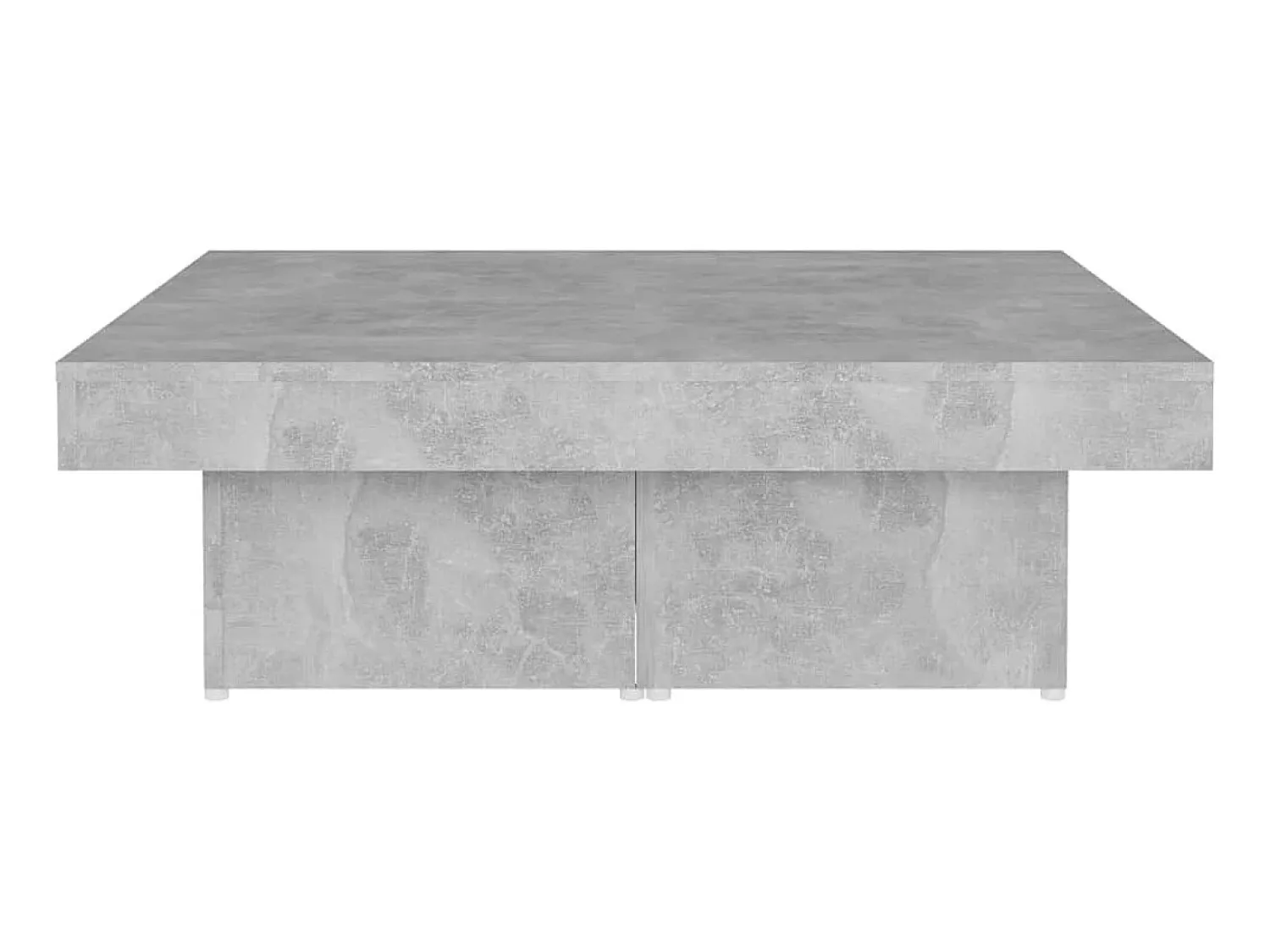 Sale Mesa de centro 90x90x28cm derivados de madeira cimento PT275235 Cinzento